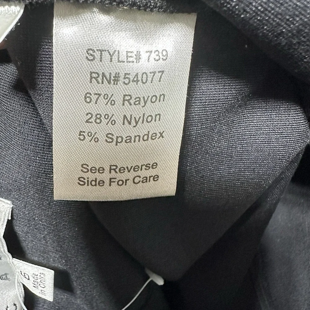 Cabi Black Pencil Skirt with Pockets Style #739‎ Size 6 Academia Work Officewear